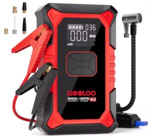 GOOLOO A3 Jump Starter Review: The Ultimate Portable Car Booster & Air Compressor