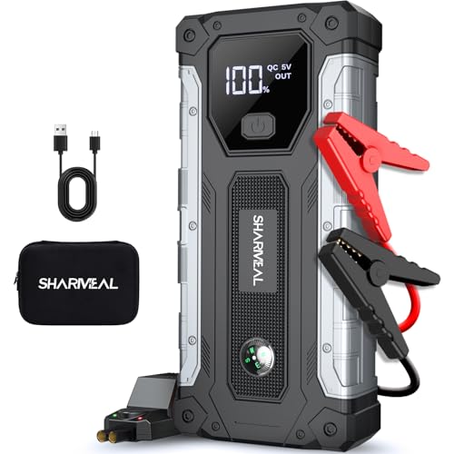 Sharmeal Car Jump Starter 5000A Review: Reliable Power for Any Emergency