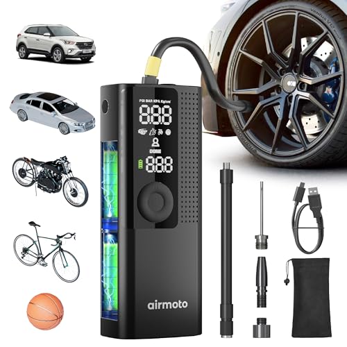 Airmoto Tire Inflator Review: Portable, Powerful, and Perfect for On-the-Go Inflation
