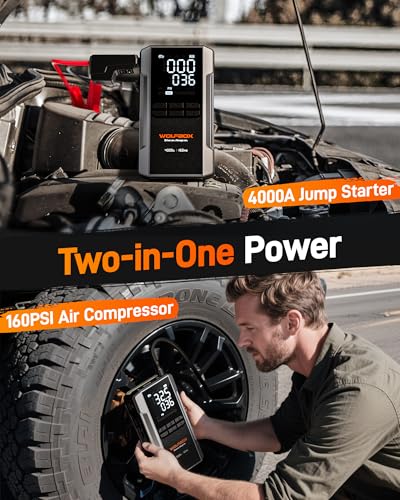 WOLFBOX 4000A Jump Starter Review: Powerful, Portable, and Packed with Features