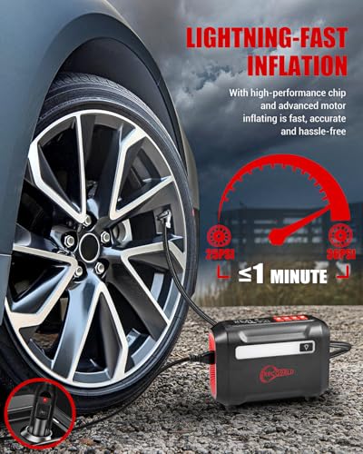 R8 Tire Inflator Portable Air Compressor Review: Fast, Reliable Inflation on the Go