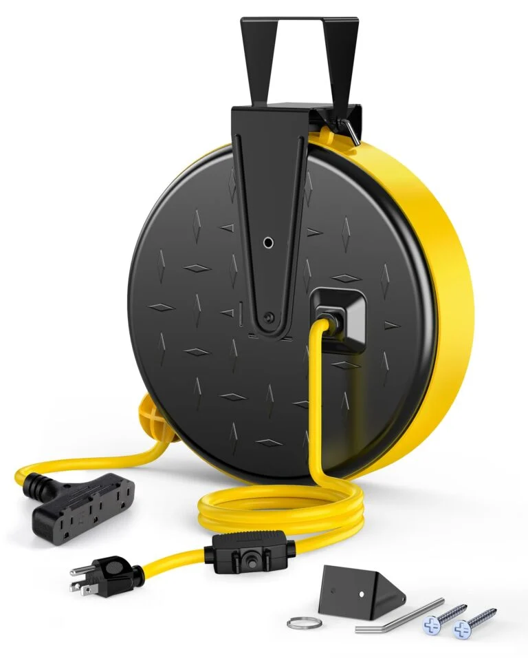 DEWENWILS 30 Ft Retractable Extension Cord Reel Review: A Must-Have for Your Garage