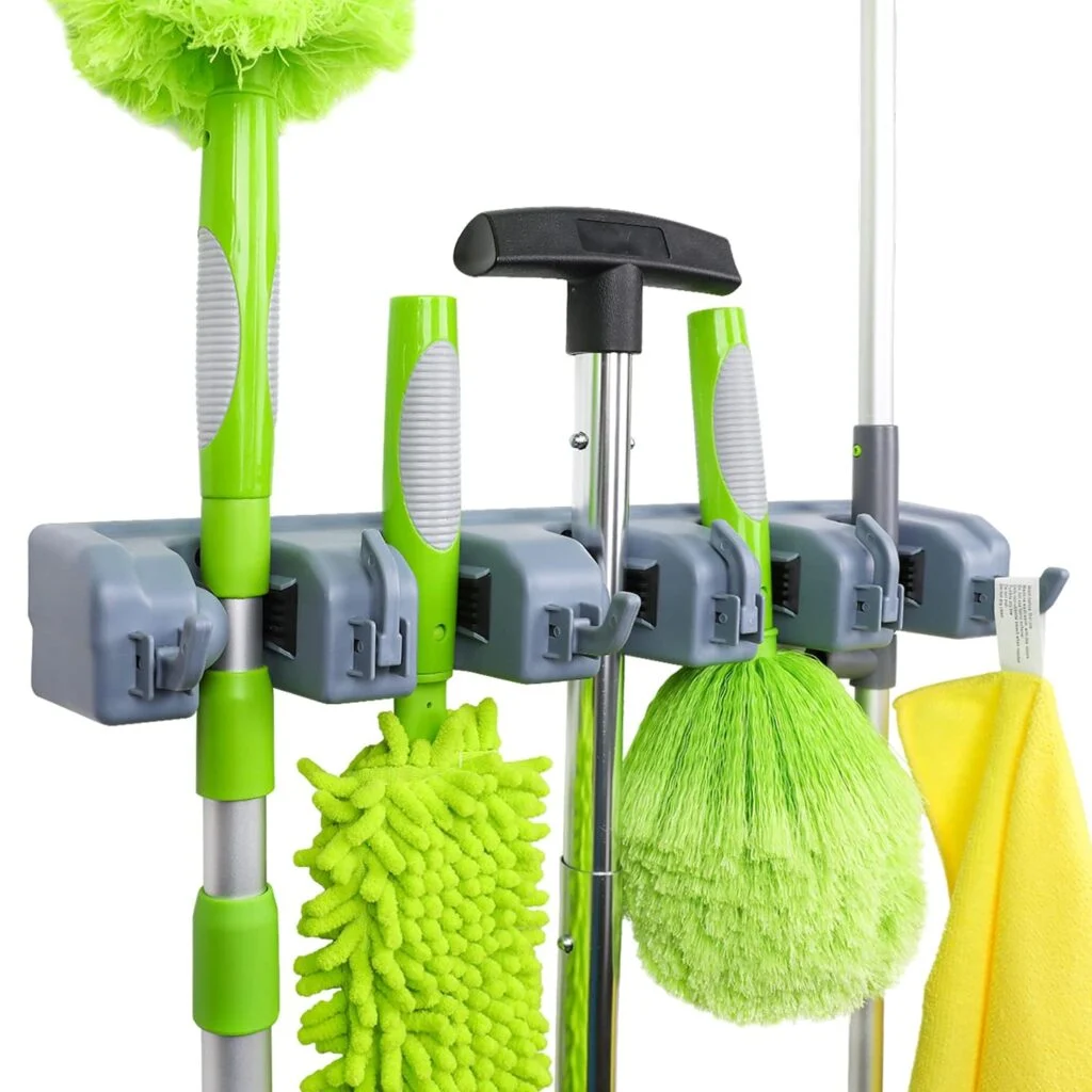 Amazon Basics Heavy Duty Broom Holder Review: Organize Your Space Effortlessly