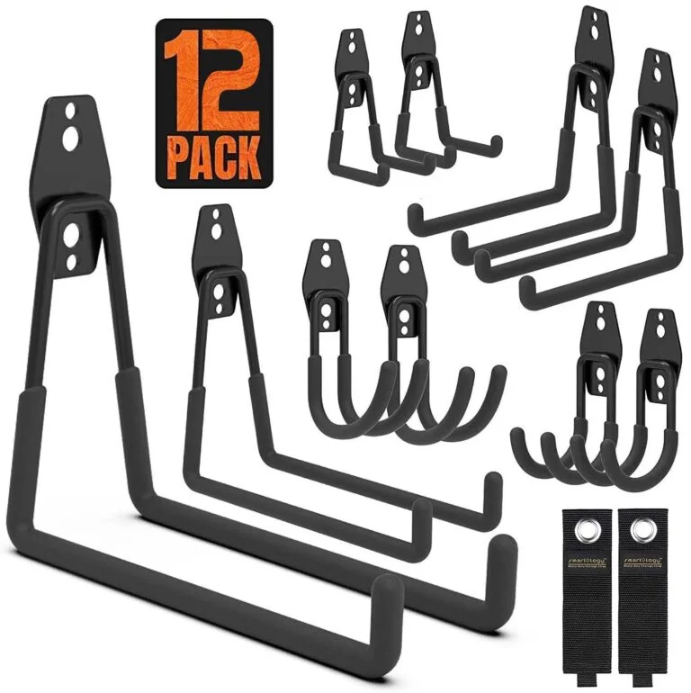Garage Hooks 12 Pack Review: Ultimate Storage Solution for Your Tools & Gear