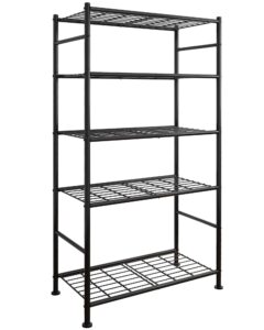 Storage Shelves 5 Tier Shelf Organizer Review: Ultimate Garage & Pantry Solution