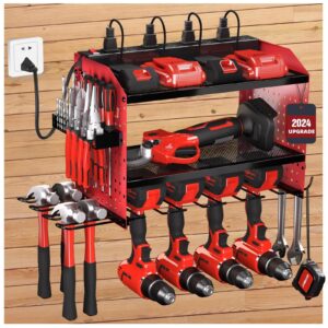Veitorld Power Tool Organizer Review: The Ultimate Garage Charging Station?