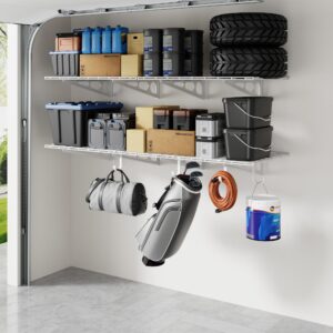 FLEXIMOUNTS 2-Pack Garage Shelving Review: Durable Storage Solution or Just Average?