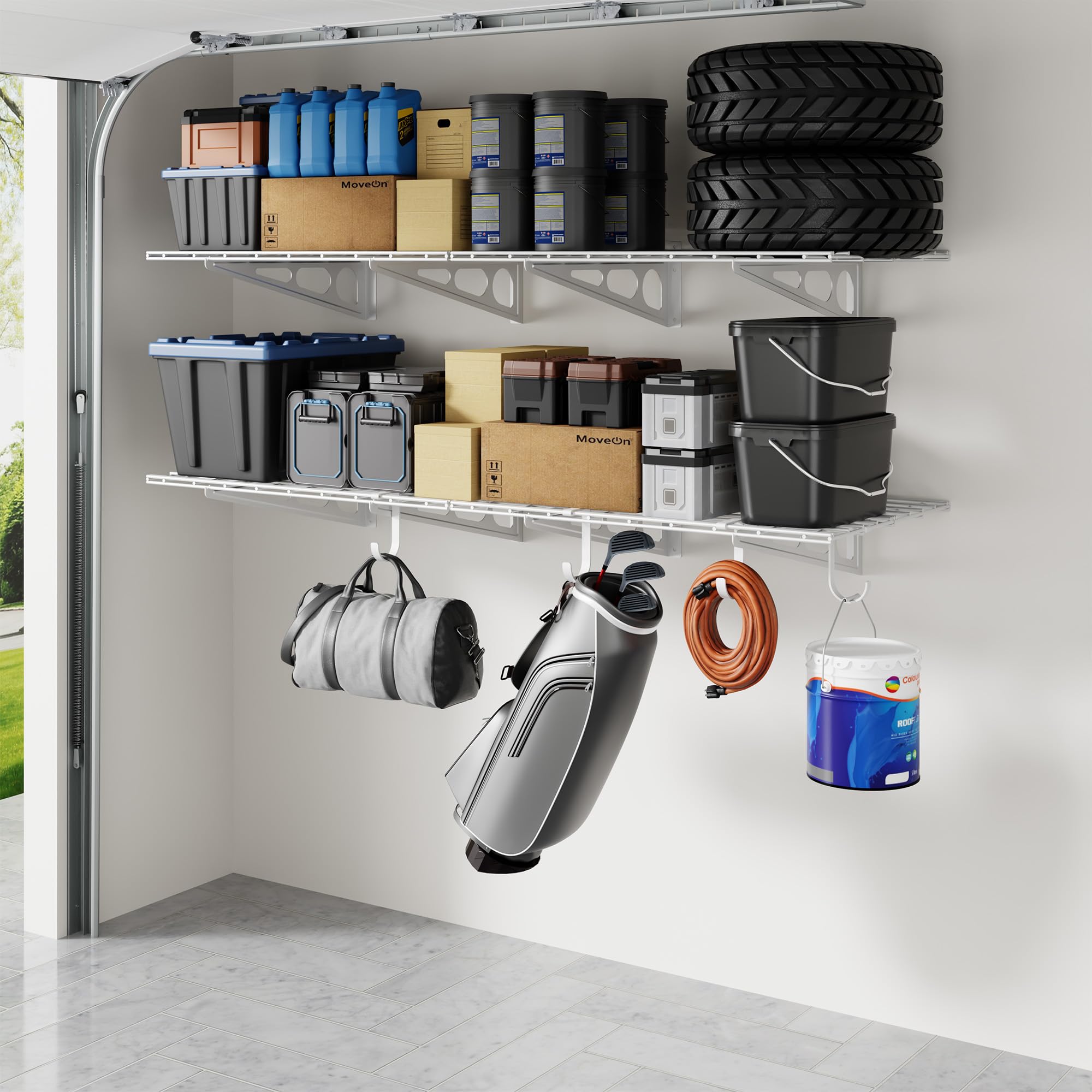 FLEXIMOUNTS 2-Pack Garage Shelving Review: Durable Storage Solution or Just Average?