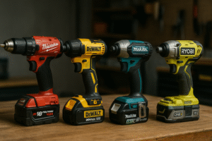 Best Power Tool Brand in 2026? Milwaukee vs DeWalt vs Makita vs Ryobi Compared