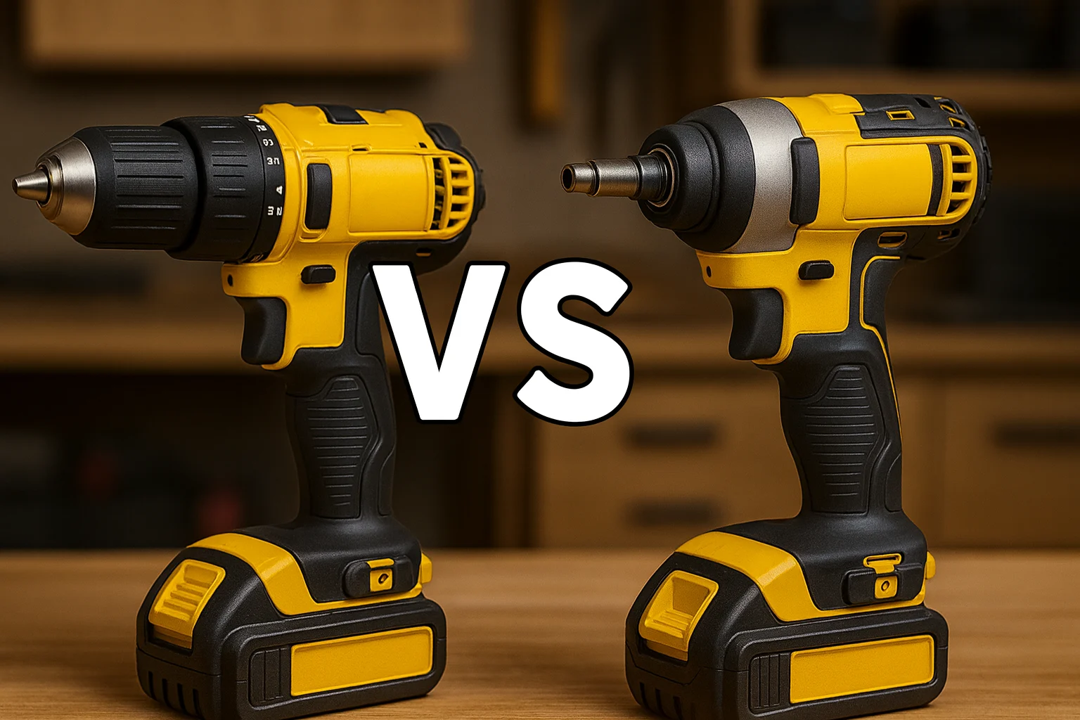 Power Tool - Impact Driver vs Drill