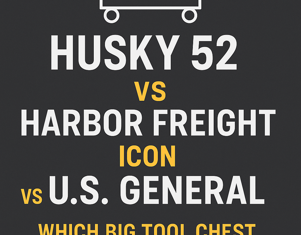Husky 52 vs Harbor Freight ICON vs U.S. General