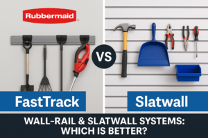 Rubbermaid FastTrack vs Slatwall: Best Garage Wall System?