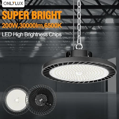 4Pack LED High Bay Light 200W Review: Powerful, Bright, and Energy-Efficient