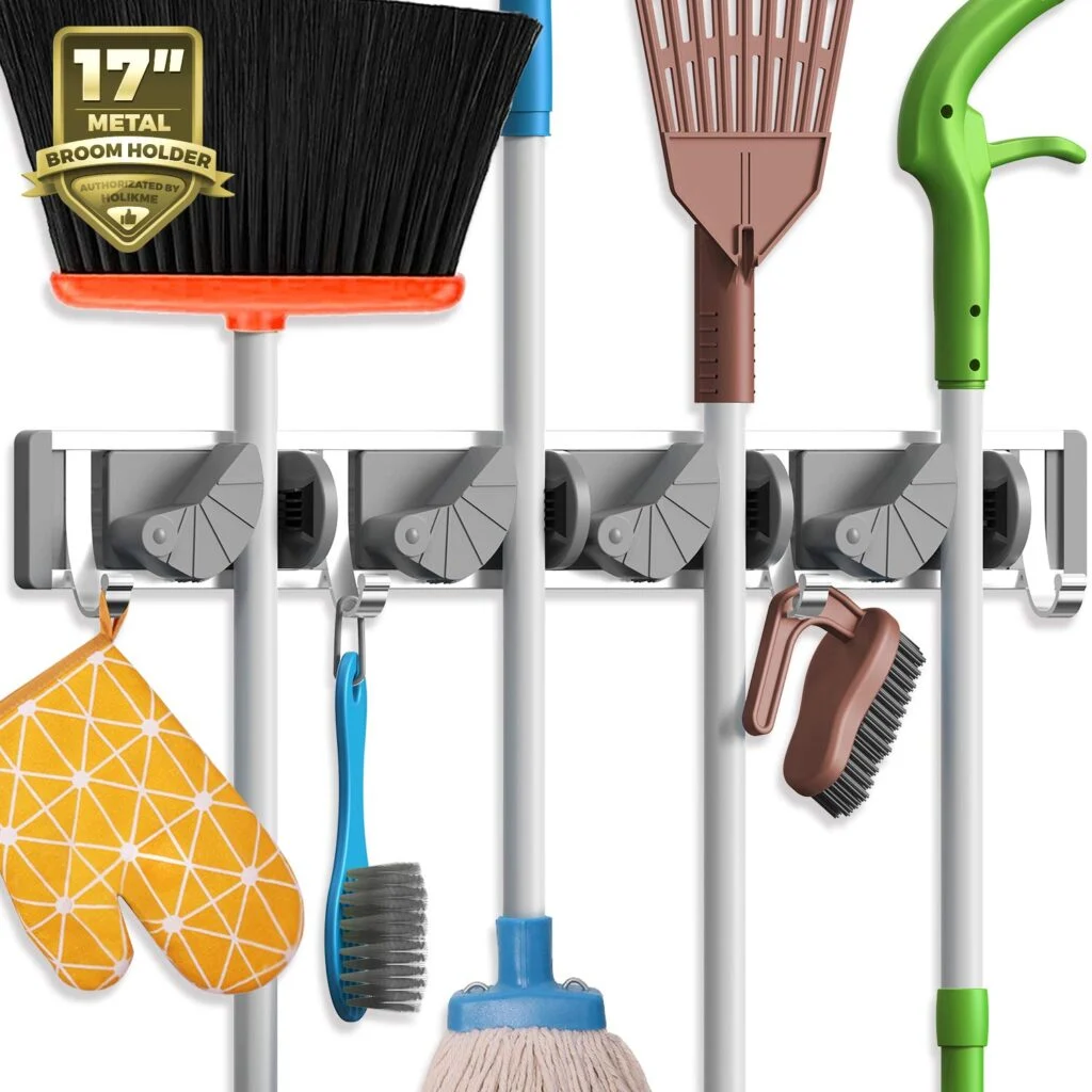 Holikme Mop Broom Holder Review: The Ultimate Wall Mount Organizer for Home