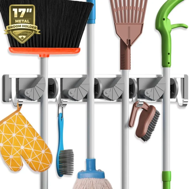 Holikme Mop Broom Holder Review: The Ultimate Wall Mount Organizer for Home
