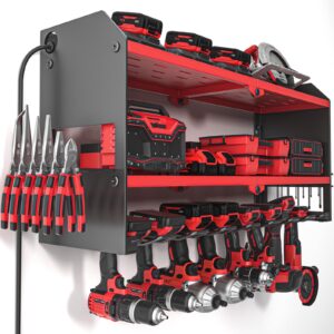 YYR Power Tool Organizer Review: The Ultimate Garage Charging Station?