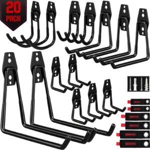 20 Pack Heavy Duty Garage Storage Hooks Review: Ultimate Organization Solution?