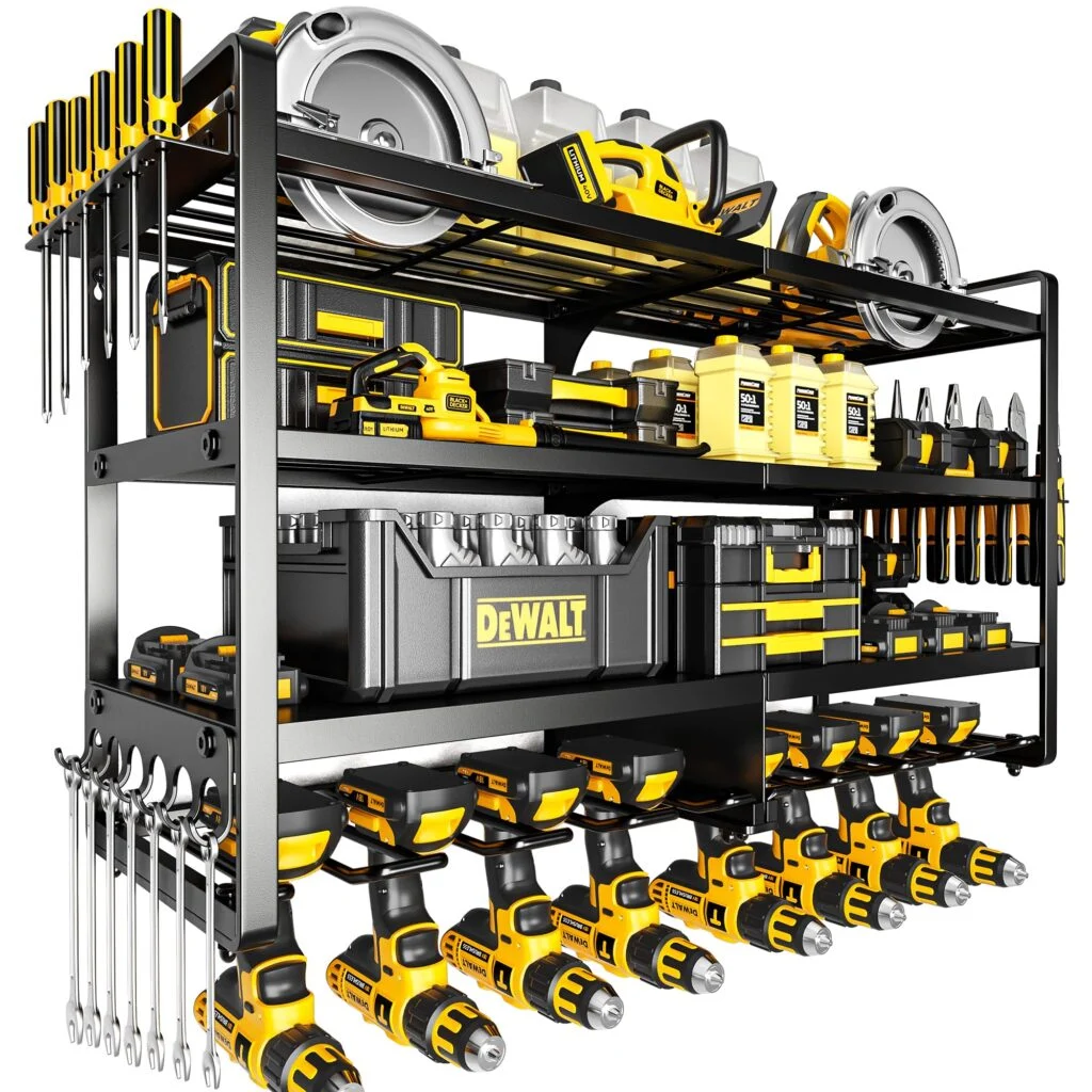 Large Power Tool Organizer Wall Mount Review: Heavy-Duty Storage That Holds 400lbs