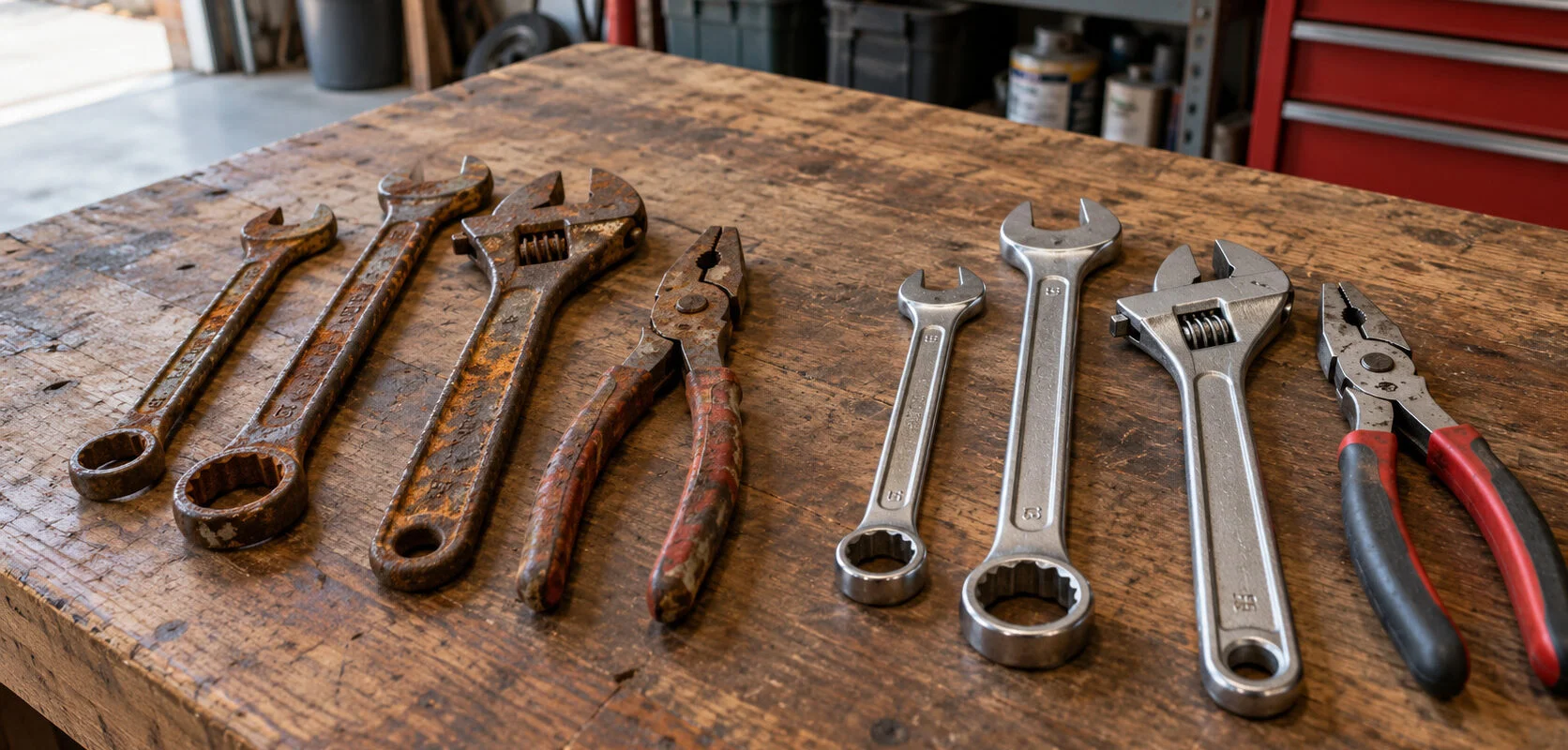 Stop Rust on Tools in Garage